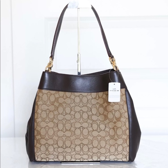 Coach Handbags - Coach signature Lexi shoulder bag -NWT